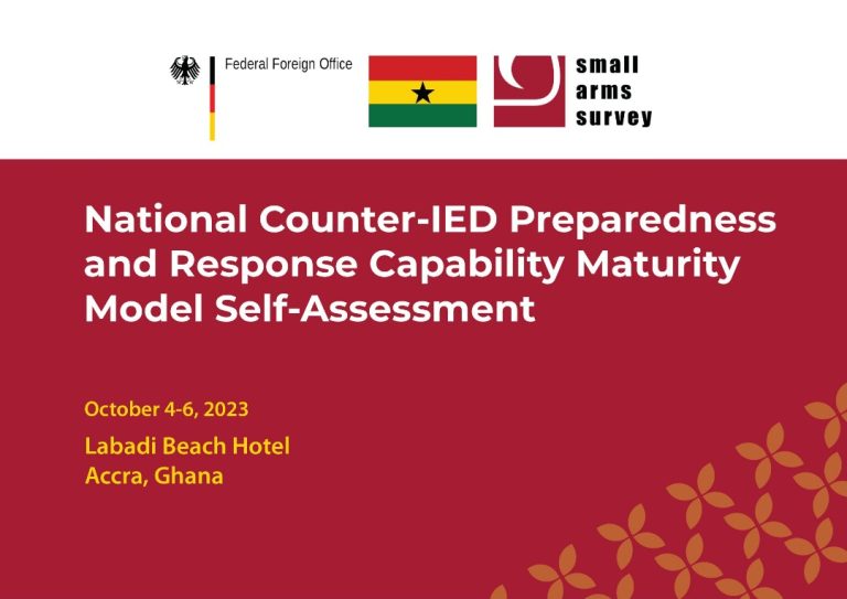 GHANA GOVERNMENT AND SMALL ARMS SURVEY JOIN FORCES TO STRENGTHEN REGIONAL SECURITY AGAINST RISING IMPROVISED EXPLOSIVES THREATS (IEDs)