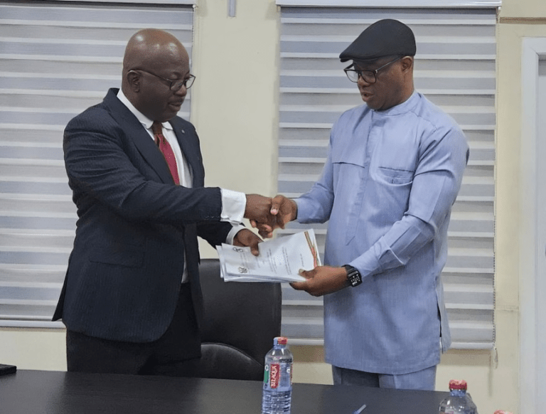 MR. SAMUEL WILLIAMS YEBOAH OUTGONE EXECUTIVE SECRETARY HANDS OVER TO DR. ADAM ADAMU ALHASSAN BONAA AS AG. EXECUTIVE SECRETARY OF THE SMALL ARMS COMMISSION