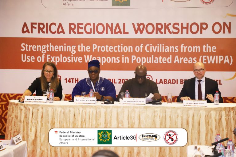 NACSA Hosts Africa Regional Workshop on Strengthening Civilian Protection from Explosive Weapons in Populated Areas